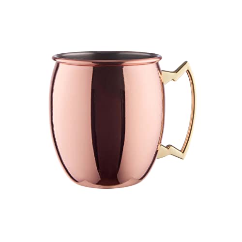 BUTLERS MOSCOW MULE - Becher glänzend 470ml - Cocktailbecher in Rosegold - Cocktails von BUTLERS