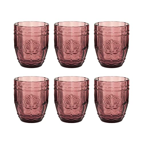 BUTLERS Trinkglas, Set 6x Gläser 250ml aus Glas -VICTORIAN- ideal als Wasserglas, Gläser & Trinkgeschirr, Trinkgläser Set von BUTLERS