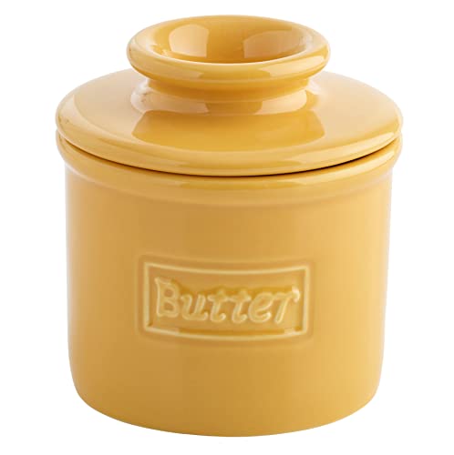 Butter Bell BB-CCGYS Goldgelb The Original Crock by L. Tremain, Cafe Retro Collection, Knochenporzellan Butter Bell BB-CCGYS Goldgelb The Original Crock by L. Tremain, Cafe Retro Collection, Knochenporzellan von Butter Bell