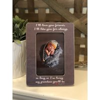 Personalisierter Oma Bilderrahmen Ich Werde Dich Für Immer Lieben , 10x15cm Personalisierter Oma Bilderrahmen Ich Werde Dich Für Immer Lieben , 10x15cm von ButterLu