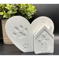 Keraflott Figur "Dog - Cat Pfote Love" Haus Gegossen Deko Geschenk Mitgebsel Tischdeko Dekoration Keraflott Figur "Dog - Cat Pfote Love" Haus Gegossen Deko Geschenk Mitgebsel Tischdeko Dekoration von ButterflyMunich