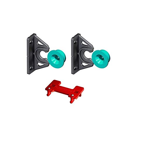Button Fix 2 x-Taste Fix Halterung Typ 2 Marker Guide Set Anschluss 90º Grad Platten Qualität Grau Nylon Panel Fixing Made Easy Signage Wandmontage Einheitsgröße Funktional von Button Fix
