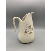 Serenade Geschirr, Simplicity Pink Muster Krug Von Salem Potteries, Scco, 56U, Vintage 1950Er Jahre Keramik Serenade Geschirr, Simplicity Pink Muster Krug Von Salem Potteries, Scco, 56U, Vintage 1950Er Jahre Keramik von ButtongateShoppe