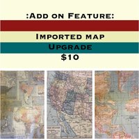 Aufpreis Für Importierte Stoffe, Detaillierte Usa, Leder Oder Samt von ButtonsAndPearl