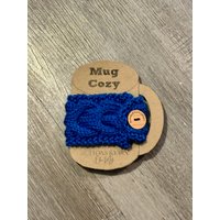Blau Zopfmuster Tasse Gemütlich von ButtonsandYarnOHMY