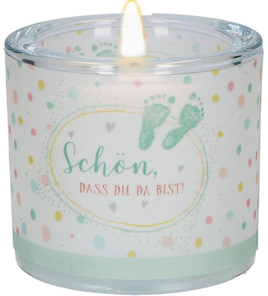 Butzon & Bercker Verlag Windlicht Windlicht aus Glas zur Geburt - Du bist ein kleines Wunder Butzon & Bercker Verlag Windlicht Windlicht aus Glas zur Geburt - Du bist ein kleines Wunder von Butzon & Bercker Verlag