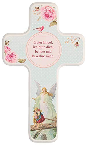 Butzon & Bercker Kinderkreuz Guter Engel, ich Bitte Dich Holzkreuz 18 cm Geschenkverpackung von Butzon & Bercker