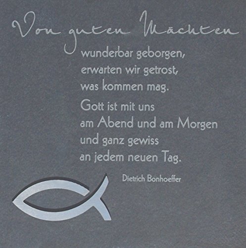 Butzon & Bercker Von Guten Mächten wunderbar geborgen - 14,5 x 14,5 cm von Butzon & Bercker
