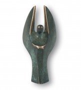 Skulptur 'Mini-Engel', Bronze, 7 cm, Kött-Gärtner von MaMeMi