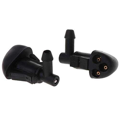 Buwei 2Pcs 3-Hole Car Windshield Washer Wiper Water Spray Nozzle Fit for Chevrolet Cruze 2009-2014 von Buwei