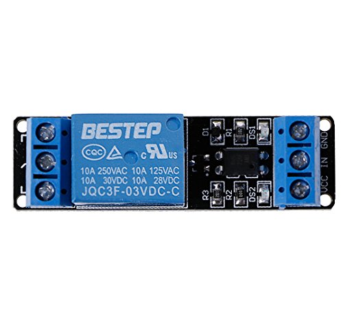 Buwei 3.3V 1 Kanal Relais Low Level Trigger Relay Modul mit Optokoppler Isolation Buwei 3.3V 1 Kanal Relais Low Level Trigger Relay Modul mit Optokoppler Isolation von Buwei