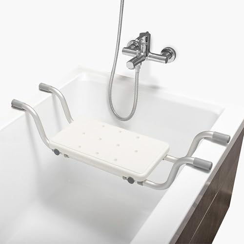 Badewannensitz, Hängender Badesitz, Badewannensitz Senioren, Ausziehbare rutschfeste 72.5-83.5cm Badewannenbretter, Passend für ältere und Behinderte Menschen Verletzte Duschbank Badewannensitz, Hängender Badesitz, Badewannensitz Senioren, Ausziehbare rutschfeste 72.5-83.5cm Badewannenbretter, Passend für ältere und Behinderte Menschen Verletzte Duschbank von Buwico