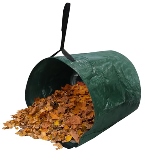 Buwico Gartenabfallsack Laubsammler, Gartenabfälle äcke mit Griffen, Wiederverwendbare Laubsack Garten Abfallsack, verwendet für Blatt Sammler und Gartenabfallsack Stabil, Garten Zubehör Buwico Gartenabfallsack Laubsammler, Gartenabfälle äcke mit Griffen, Wiederverwendbare Laubsack Garten Abfallsack, verwendet für Blatt Sammler und Gartenabfallsack Stabil, Garten Zubehör von Buwico