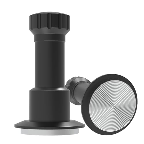 Kaffee Tamper, 53mm Espresso Tamper, Federbelastete Kalibrierte Espresso Tamper, Justierbare 25-35lbs Schlagkraft für Rotation, passend für 51mm/53mm/58mm Portafilter Espresso Manuelle Tamper (53mm) Kaffee Tamper, 53mm Espresso Tamper, Federbelastete Kalibrierte Espresso Tamper, Justierbare 25-35lbs Schlagkraft für Rotation, passend für 51mm/53mm/58mm Portafilter Espresso Manuelle Tamper (53mm) von Buwico