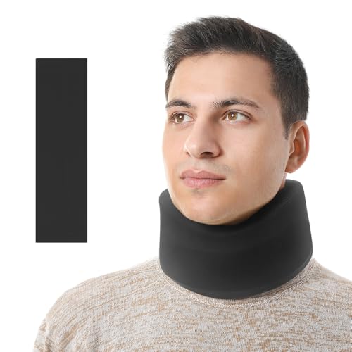 Nackenstütze für Nackenschmerzen Unterstützung, Universelle Neck Rest Nackenschmerzen Lindern, Kann die Stabilität der Wirbelsäule Aufrechterhalten und den Zervikalen Druck Entlasten (Schwarz, L) Nackenstütze für Nackenschmerzen Unterstützung, Universelle Neck Rest Nackenschmerzen Lindern, Kann die Stabilität der Wirbelsäule Aufrechterhalten und den Zervikalen Druck Entlasten (Schwarz, L) von Buwico
