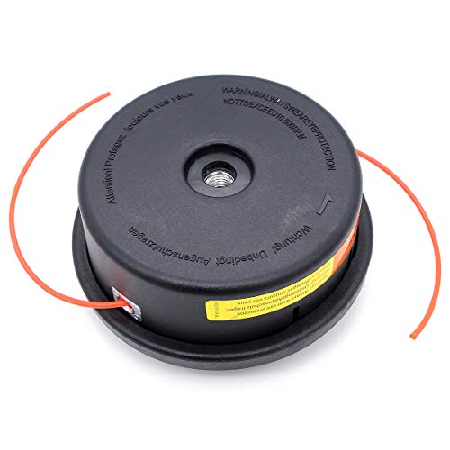 Rasentrimmerkopf Ersatz Für Stihl AutoCut 25-2, Faden M10 x 1,25mm Mähkopf 2,4 mm Linie für STIHL FS80 FS81 FS85 FS86 FS87 FS100 FS106 FS108 Freischneider von Buwico