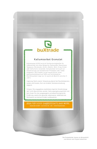 Buxtrade Kaliumsorbat E202 Konservierer für Angelköder Baits Boilie Verschiedene GRÖßEN Buxtrade Kaliumsorbat E202 Konservierer für Angelköder Baits Boilie Verschiedene GRÖßEN von Buxtrade