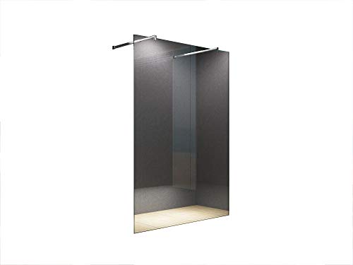 BuyLando.Shop [Typ-Lily] 10mm Walk in Duschwand - Duschabtrennung - Dusche - ESG Glas (Lily-CL-150-2E) von BuyLando