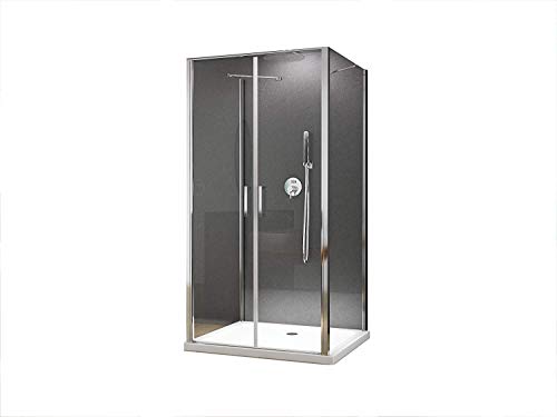 BuyLando.Shop [Typ-Nora´s] U Form Duschkabine - Dusche - ESG - Variationen (80x80x195cm) von BuyLando