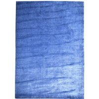 5 "x 8' Teppich Wolle/Seide Blau Handgewebter Boho von BuyRugsOnline