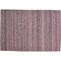 Woll/Kunstseide Teppich Rosa 150 X 200 Moderne Jacquard Loom Boho Solid Room Size von BuyRugsOnline