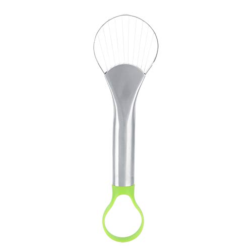 BuyWeek Avocado Schneider, 2 in 1 Avocadoschneider Edelstahl Avocadoslicer Obstschneider Kerntrennmesser Werkzeug Küchen Gadgets von BuyWeek