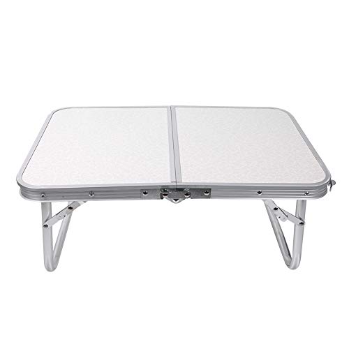 BuyWeek Campingtisch Klappbar Picknicktisch Koffertisch, 60 cm Faltbarer Tragbarer Aluminiumlegierung für Camping Picknick von BuyWeek