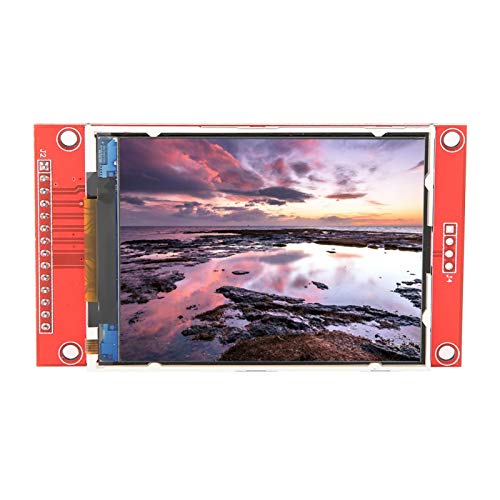 BuyWeek LCD-Anzeigemodul, 2,8-Zoll-Farbbildschirm-LCD-Controller-Board TFT-SPI-LCD-Touchpanel-Modul mit serieller Schnittstelle(with touch(9 IO drive)) von BuyWeek