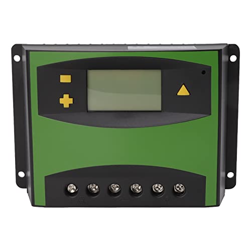 BuyWeek Solar Charge Controller, 12V 24V 60a Solar Panel Charge Controller Intelligenter Solar Panel Batterie regler mit LCD Display von BuyWeek