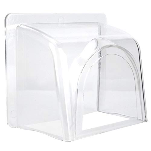 BuyWeek Türklingel Regenschutz, Wasserdichte Türklingel Abdeckung Transparent Regendichter Schale Schutz für Outdoor Access Controller Fingerabdruckschloss BuyWeek Türklingel Regenschutz, Wasserdichte Türklingel Abdeckung Transparent Regendichter Schale Schutz für Outdoor Access Controller Fingerabdruckschloss von BuyWeek