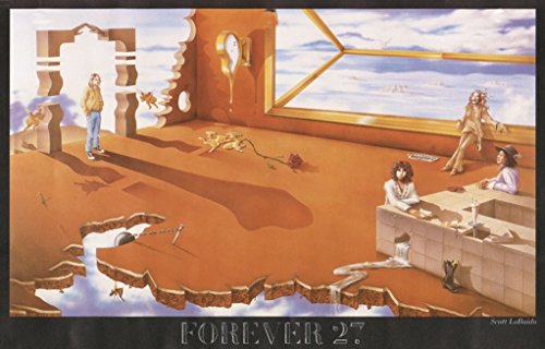 buyartforless Forever 27 by Scott LoBaido Kunstdruck, Kurt Cobain Morrison Hendricks Janis Joplin, 91 x 61 cm von Buyartforless