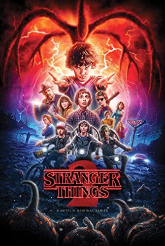 Buyartforless Stranger Things Season 2 TV Show Cast 36x24 Television Art Print Poster, Multicolor von Buyartforless