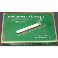 Vintage Macdonald's Gold Standard Virginia Zigaretten Dose. Macdonald Tabak Montreal von BuyfromGroovy
