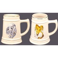 Vintage Sovereign Potters Bierkrug Terrier Oder Collie von BuyfromGroovy