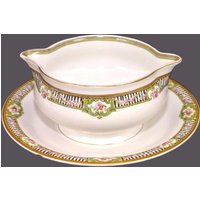Vintage Theodore Haviland Limoges Schleiger 170C Sauciere Mit Befestigter Untere. Fehler von BuyfromGroovy