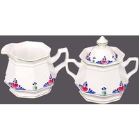 Vintage William Adams Veruschka Milchkännchen Und Zuckerdose Im Set Vintage William Adams Veruschka Milchkännchen Und Zuckerdose Im Set von BuyfromGroovy