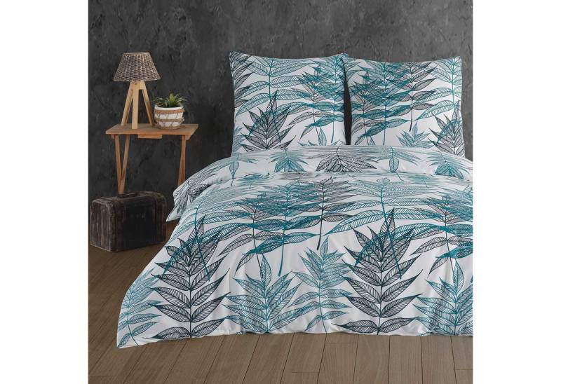 Buymax Bettwäsche Bettbezug-Set Amazon, Renforcé, 2 teilig, Qualität 100% Baumwolle Bettwäsche-Set 155x220 cm mit Reißverschluss von Buymax