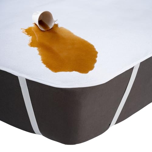 Buymax® Matratzenschoner 160x200cm wasserdicht als 2er Set - Oeko-Tex zertifizierte Inkontinenzauflage waschbar Matratzenauflage Matratzenschutz Inkontinenzunterlage Nässeschutz 160x200 cm von Buymax