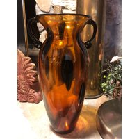 Amphore Vase Mehrfarbiges Kunstglas Home Akzente von BuymeByNona