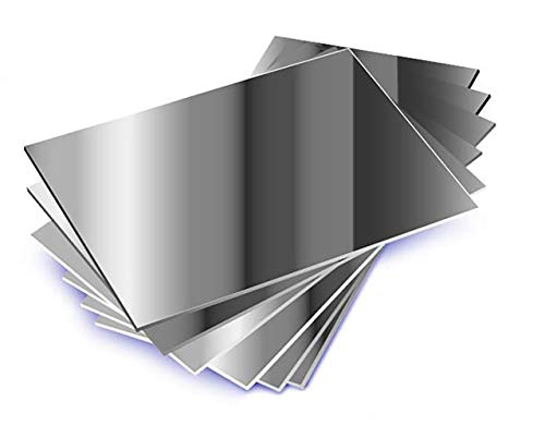 Buzz Schulspiegel, A6-Größe, 10 Stück, Kunststoff, doppelseitig, Schulsymmetrie/Kunst- und Bastelressource, 150 mm x 100 mm von Buzz