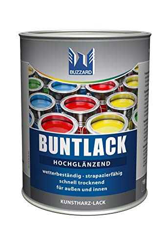 Buzzard Buntlack 750 ml/hochglänzend (RAL 8003 (Lehmbraun)) von Buzzard