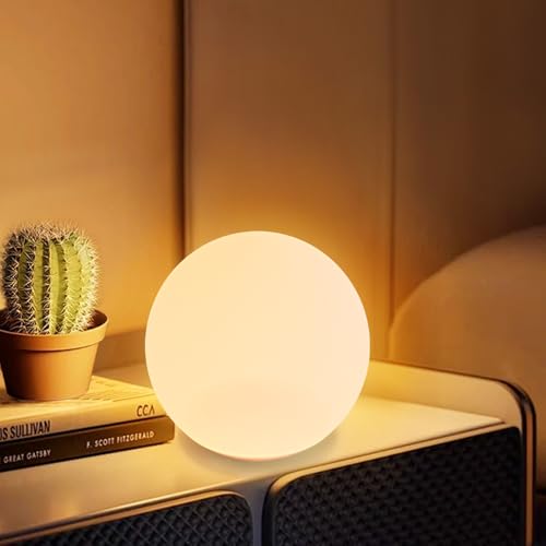 BuzzoXerex Nachtlicht Kinder, LED Nachtlicht Baby Nachtlicht Kinder Dimmbar, USB Aufladbare Nachttischlampe Kinder mit RGB 7 Farbwechsel & Dimmfunktion 0.5-1H Timer für Schlafzimmer von BuzzoXerex
