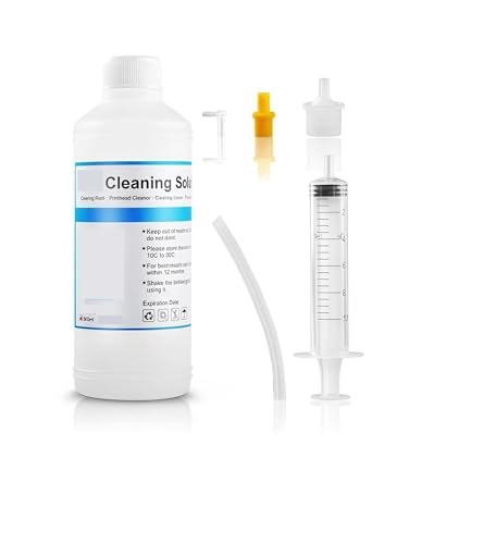 500 ml Reinigungslösung Druckkopf-Reinigungsflüssigkeit Reinigungsflüssigkeit for die Capping-Station Direktübertragung von Filmtinten-Reinigungsset Druckerzubehör von Bvhklxseb