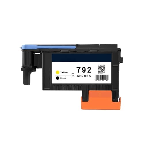 Druckerpatrone HP792 Druckkopf CN702A CN703A CN704A Druckkopf Kompatibel for HP DesignJet L26100 L26500 L26800 Latex 210 260 280 Druckkopf Fotomaschine Druckerzubehör Ersatz(BK and Y) von Bvhklxseb