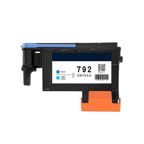 Druckerpatrone HP792 Druckkopf CN702A CN703A CN704A Druckkopf Kompatibel for HP DesignJet L26100 L26500 L26800 Latex 210 260 280 Druckkopf Fotomaschine Druckerzubehör Ersatz(C and LC) von Bvhklxseb