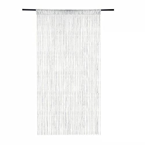 Bvizyelck 200×100cm Fadenvorhang Türvorhang Insektenschutz Fliegenvorhang Verdunklungsvorhänge Raumteiler Schrankvorhänge Tür Vorhänge Waschbar Fadengardine Türvorhang Für Tür, Fenster, Balkone von Bvizyelck