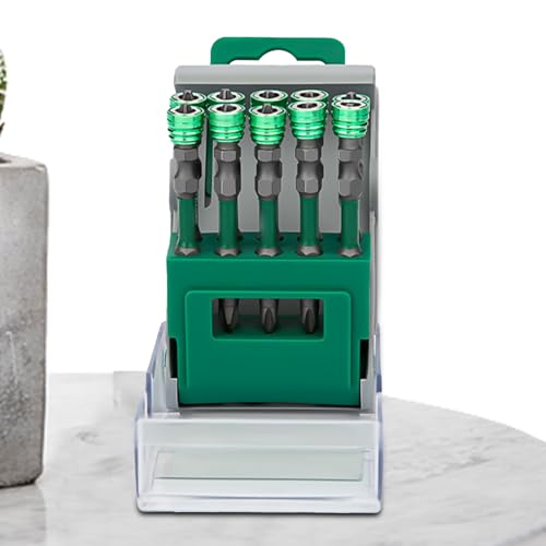Bvizyelck Bohrschrauber Bitsatz Magnetisch | Präzisions Bohr-Bits mit Magnet - Multifunktionales Schraubendreher Set Ergonomisch Für Auto Elektronik Bvizyelck Bohrschrauber Bitsatz Magnetisch | Präzisions Bohr-Bits mit Magnet - Multifunktionales Schraubendreher Set Ergonomisch Für Auto Elektronik von Bvizyelck