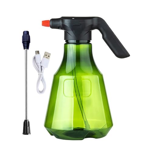Bvizyelck Elektrischer Sprüher - 3.5L Gartenpflege Zerstäuber | Tragbarer USB-Sprüher Mit Mehreren Düseneinstellungen Für Tierpflege Außenbereich Fenster Terrasse Autowaschen Garten Streichen von Bvizyelck