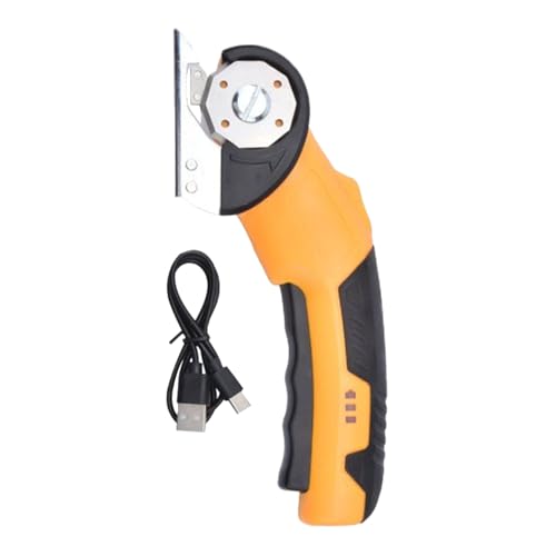 Bvizyelck Elektro-Schneidegerät - Tragbarer Mini Kartonenschneider mit Sicherheitsverriegelung und LED Licht | Tragbare Elektroschere Für Teppiche Garage Leder Industrie Karton Küche Handwerk Stoffe Bvizyelck Elektro-Schneidegerät - Tragbarer Mini Kartonenschneider mit Sicherheitsverriegelung und LED Licht | Tragbare Elektroschere Für Teppiche Garage Leder Industrie Karton Küche Handwerk Stoffe von Bvizyelck
