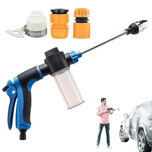 Bvizyelck Hochdruckreiniger, Tragbarer Hochdruckreiniger, Drehbare Multifunktions Zubehör Für Terrasse Einfahrt Außenbereich Boot Fahrzeug von Bvizyelck